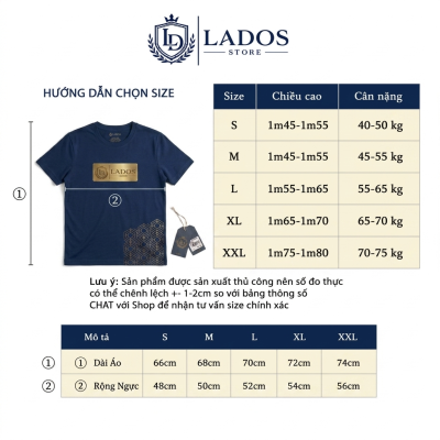 ao phong nam lados