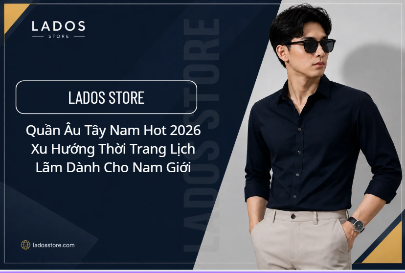 Quần Âu Tây Nam Hot 2026: Xu Hướng Thời Trang Lịch Lãm Dành Cho Nam Giới
