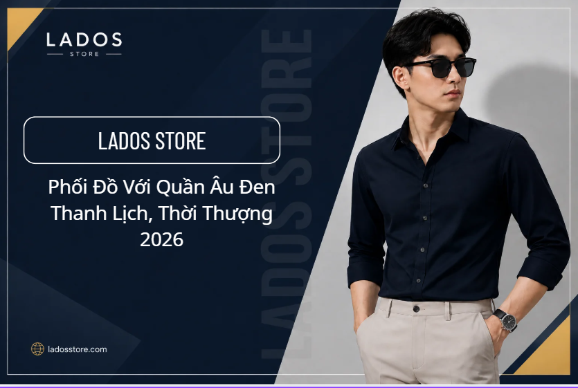 Phối Đồ Với Quần Âu Đen: Thanh Lịch, Thời Thượng 2026