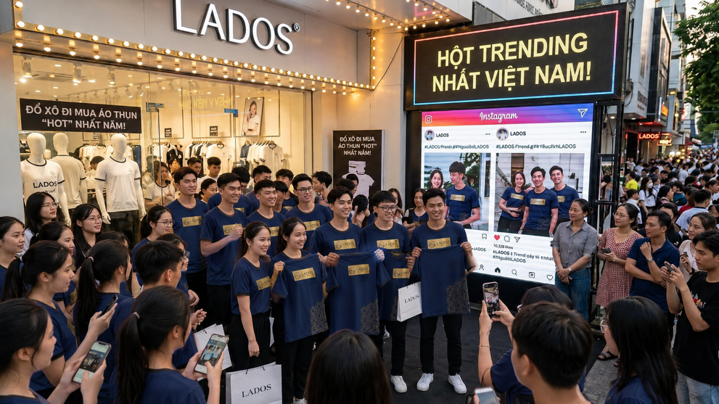 áo phông lados cao cấp