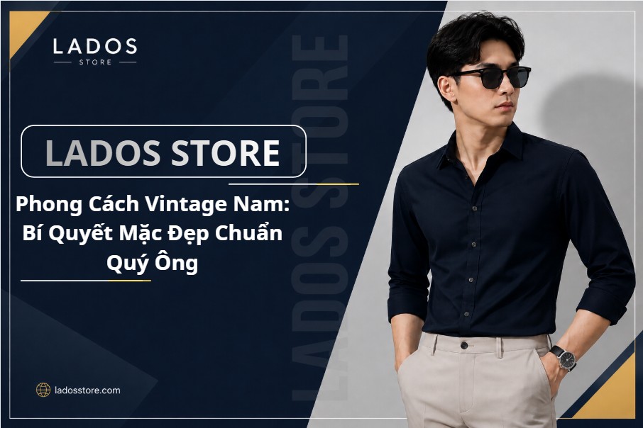 Phong Cách Vintage Nam: Bí Quyết Mặc Đẹp Chuẩn Quý Ông