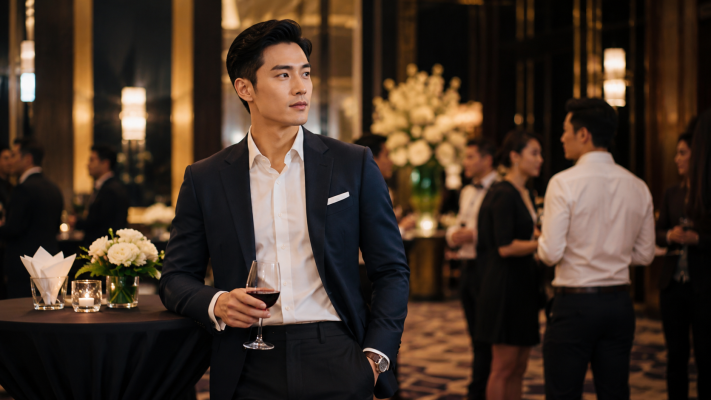 Cách phối đồ dự tiệc sang trọng cho nam với blazer lịch lãm