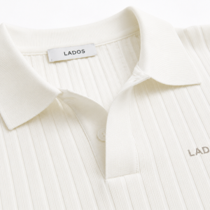 Polo trắng trơn LADOS tối giản dễ phối đồ