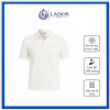 Polo trắng trơn LADOS đơn giản dễ phối đồ