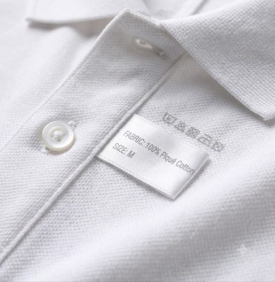 Áo thun polo LADOS phối sọc ngang độc đáo